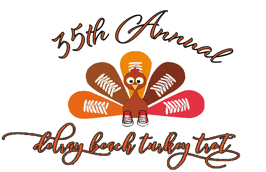 2021 Delray Beach Turkey Trot 5K Logo