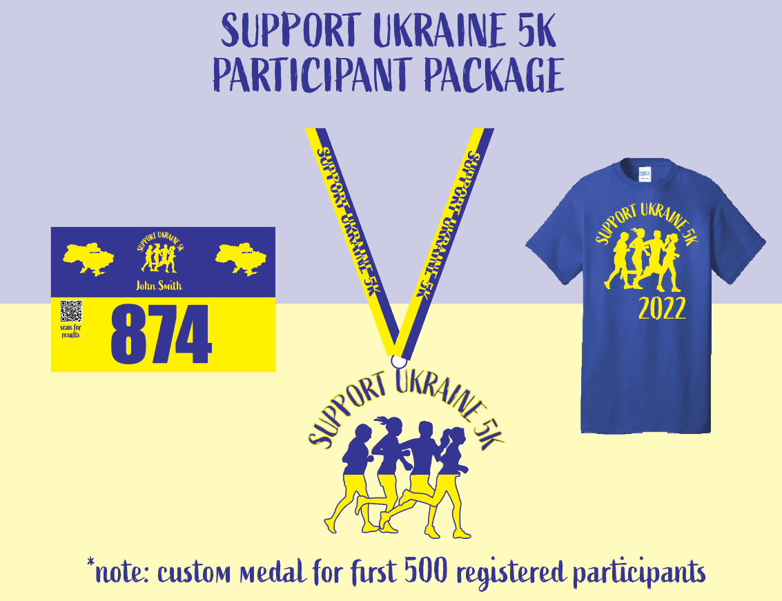Support Ukraine 5K_Participant Package