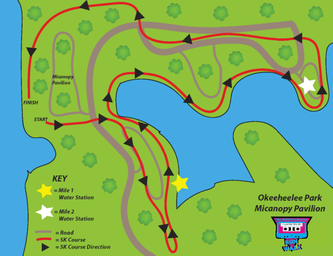 2022 Course Map_Okeeheelee Park