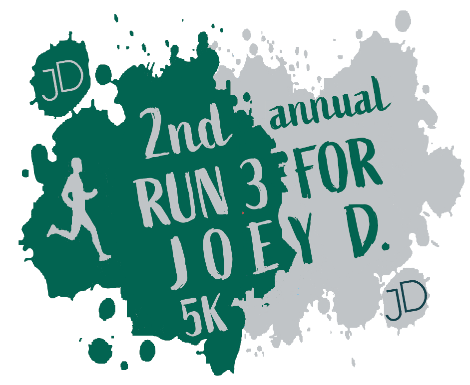 2022 Run 3 for Joey D 5K_Event Logo