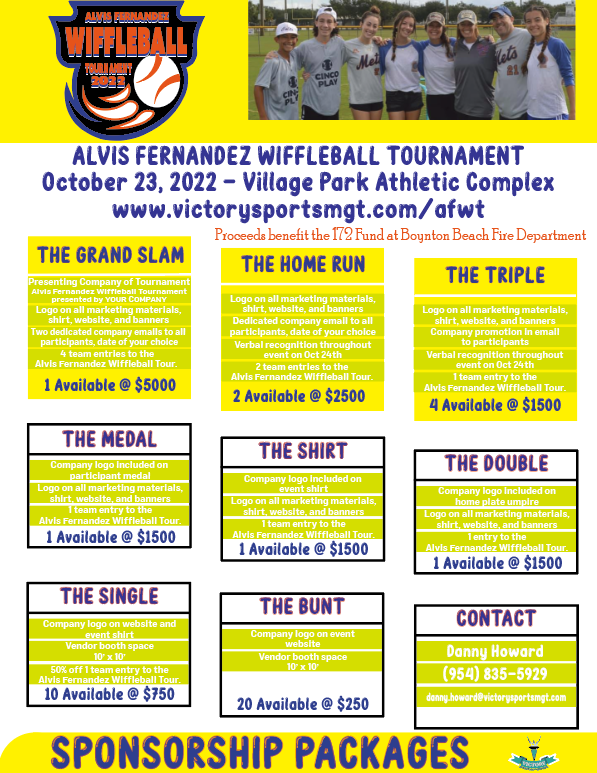 2022 Sponsor Flyer