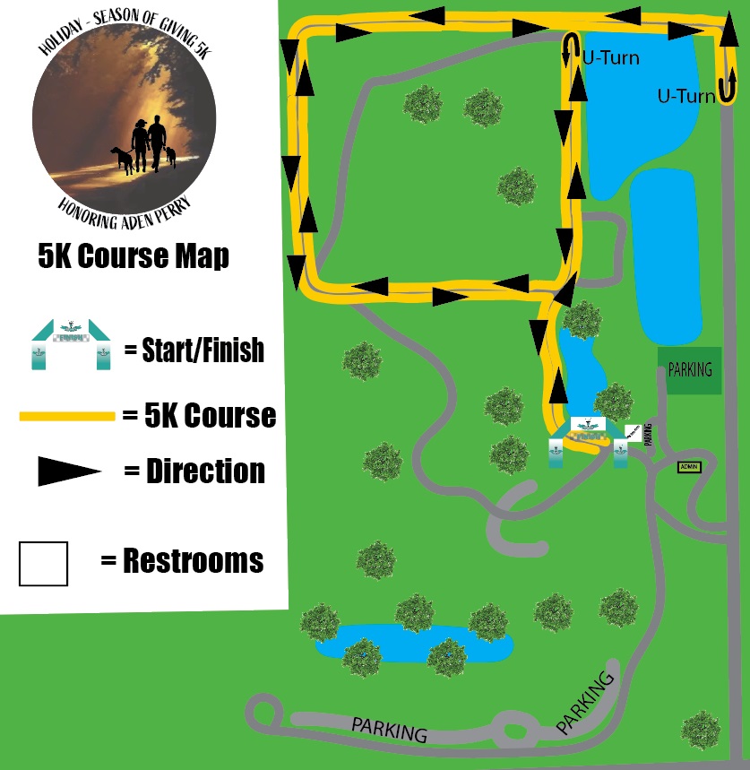 Holiday Season of Giving 5K_Course Map