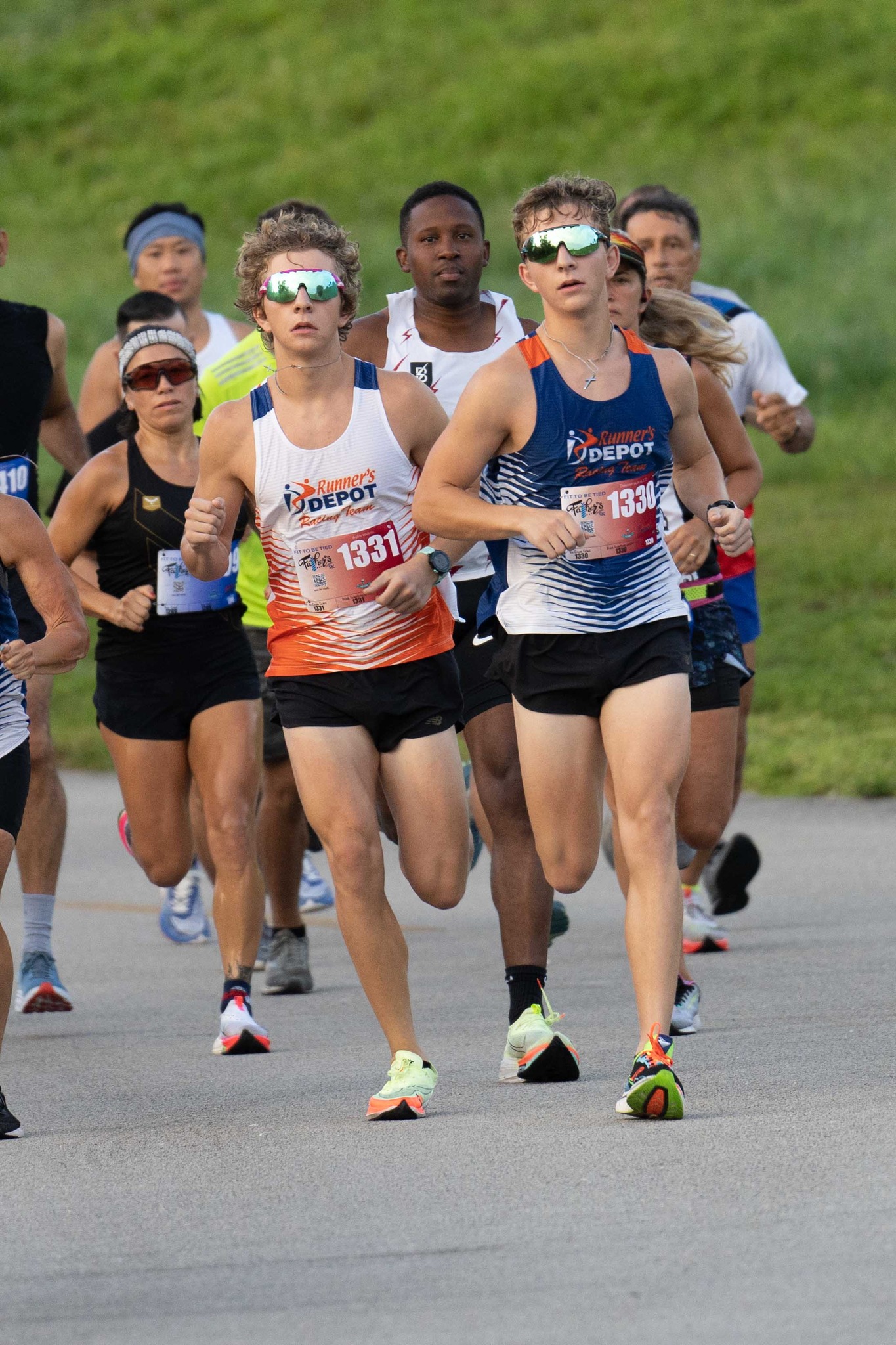 Runners Depot on Course