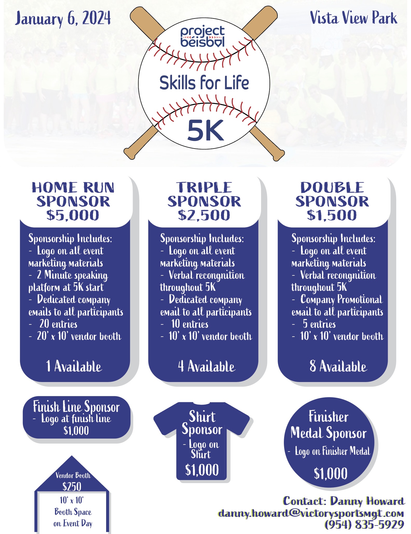 2024 Skills for Life 5K_Sponsor Flyer