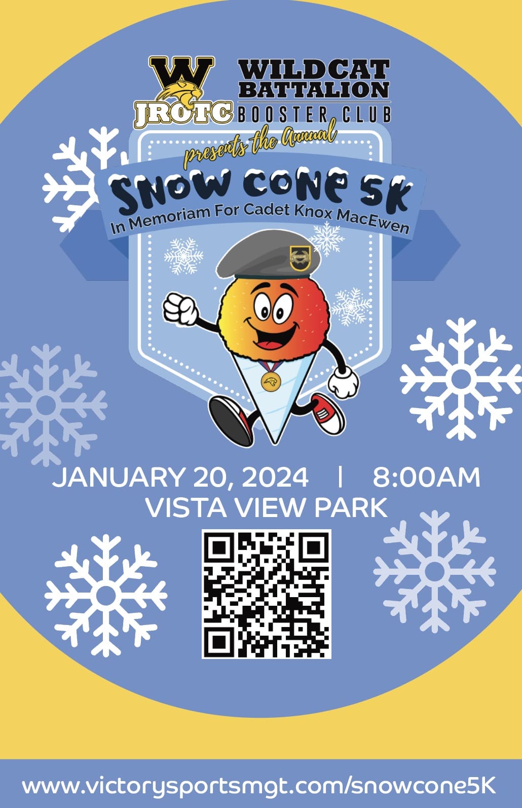 2024 Snowcone 5K_Event Flyer