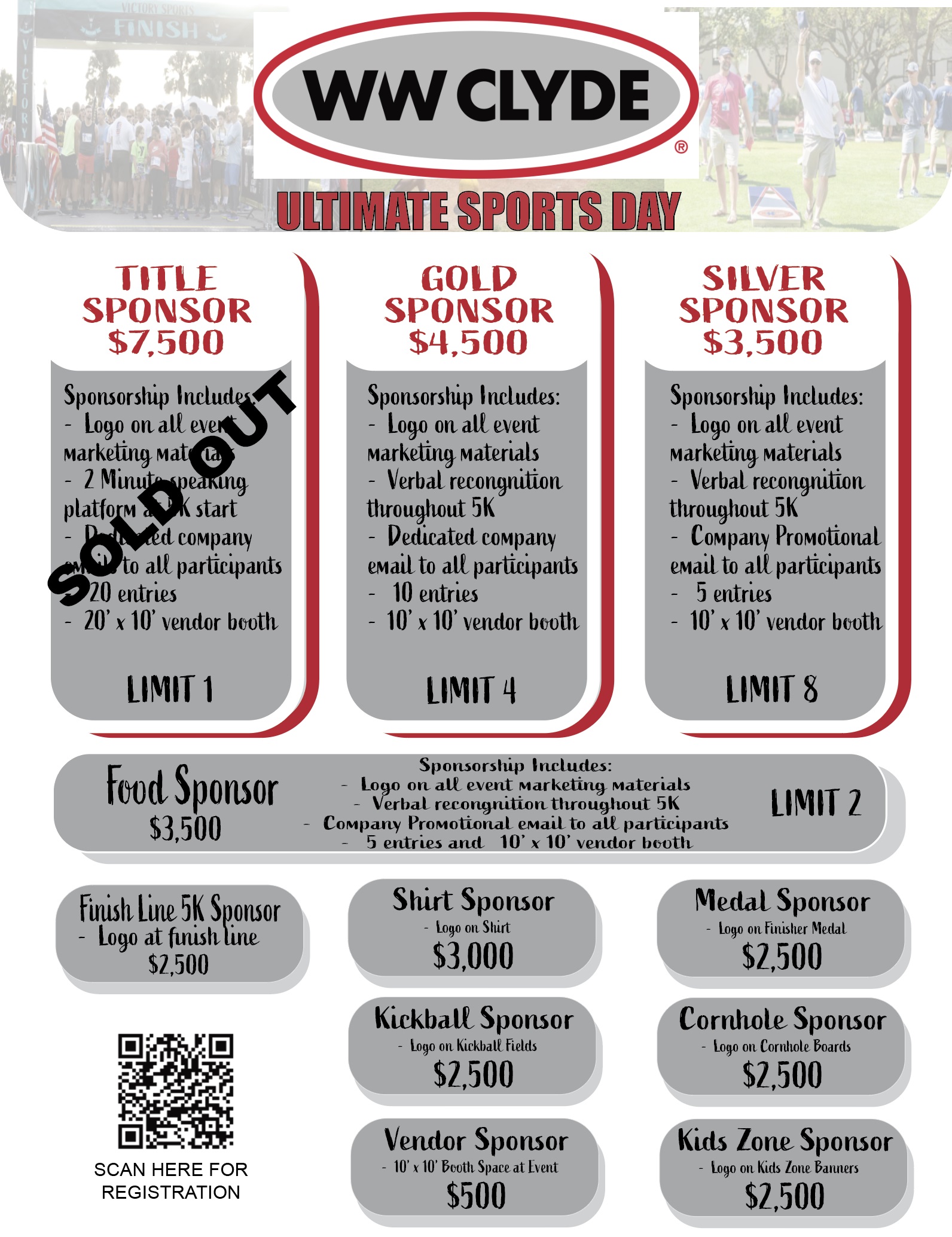 2024 WW Clyde Family Sports Day_Sponsorship Flyer