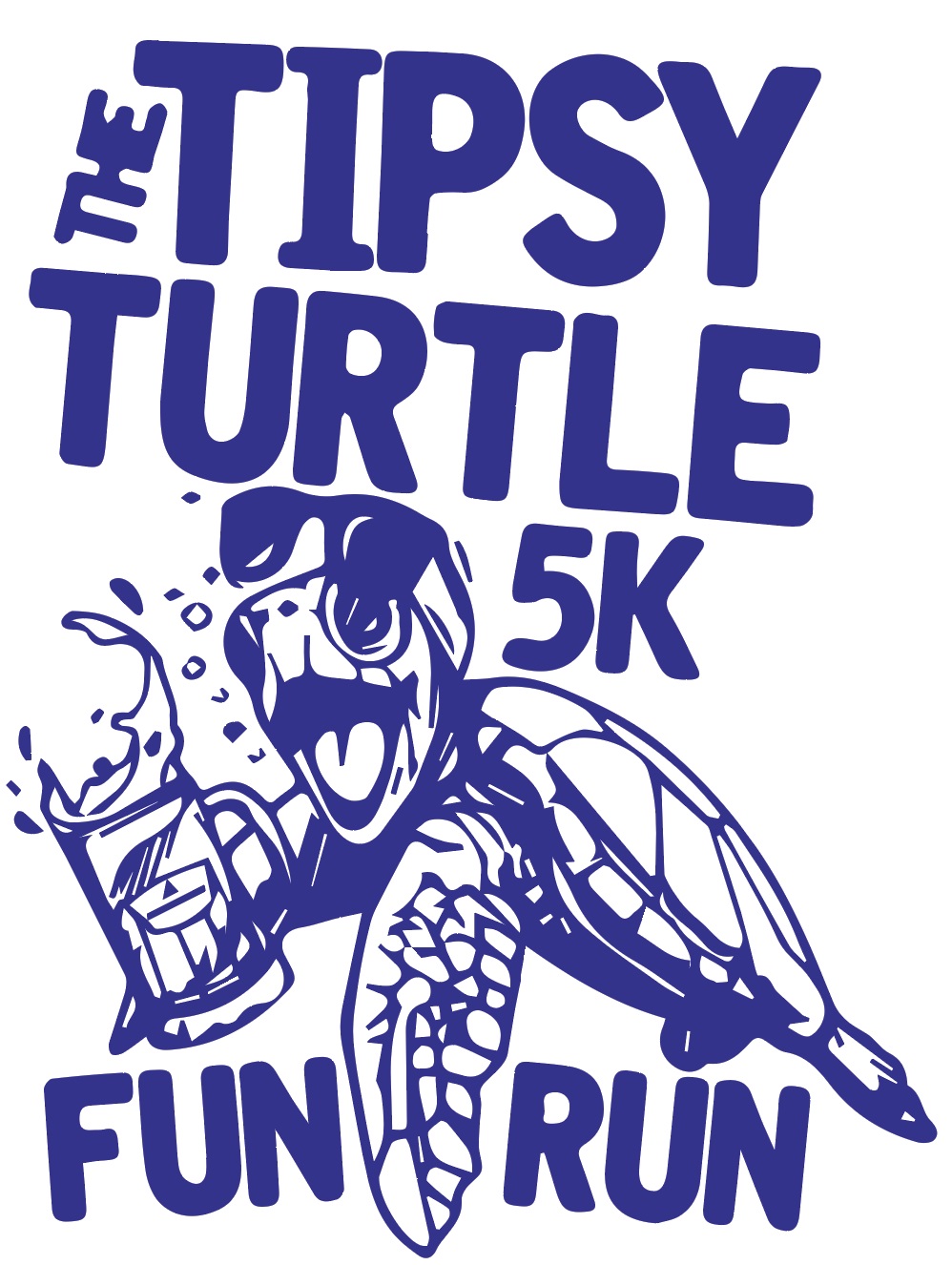 2025 Tipsy Turtle 5K Logo