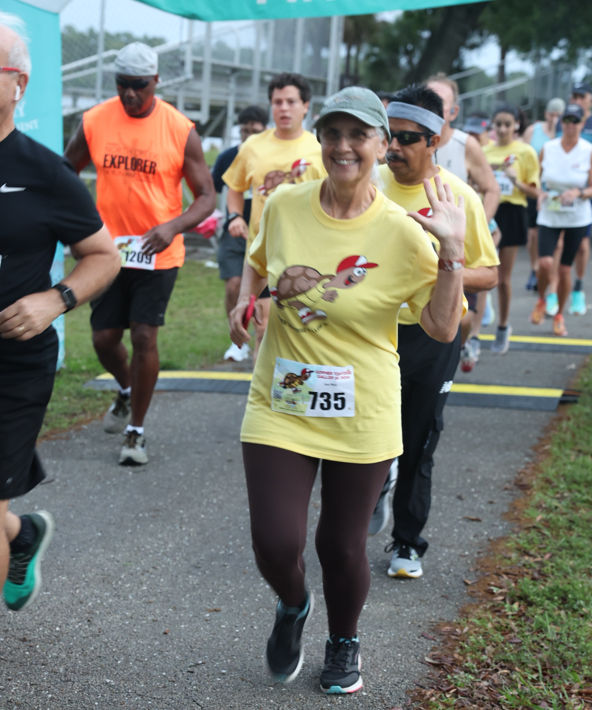 Runners at the Start