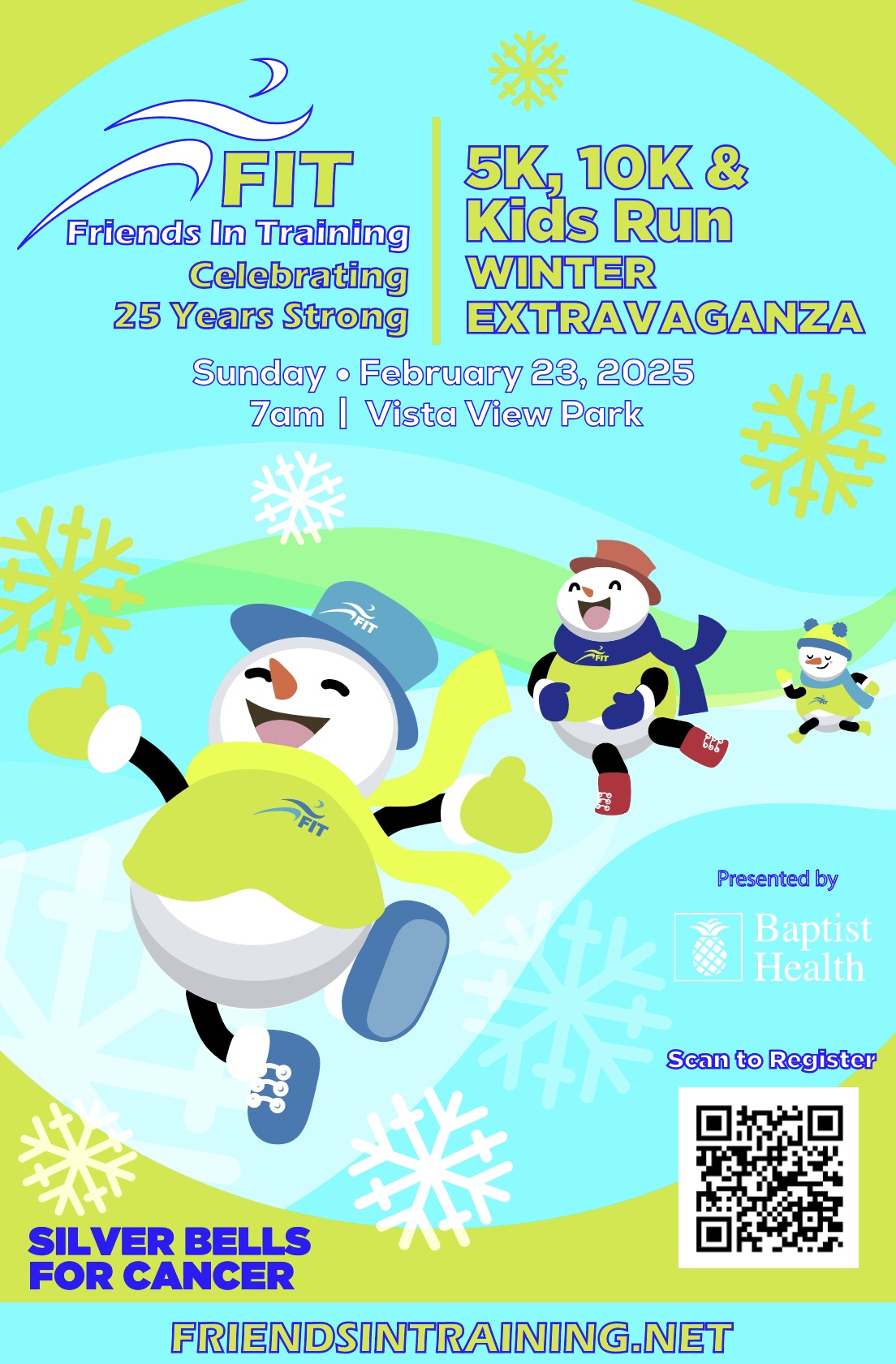 2025 Winter Extravaganza 5K 10K Logo