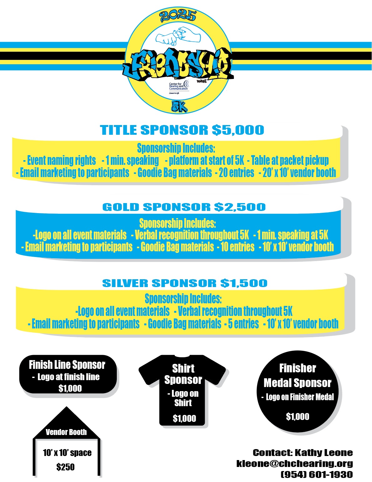 2025 Friendship 5K_Sponsor Flyer_Final