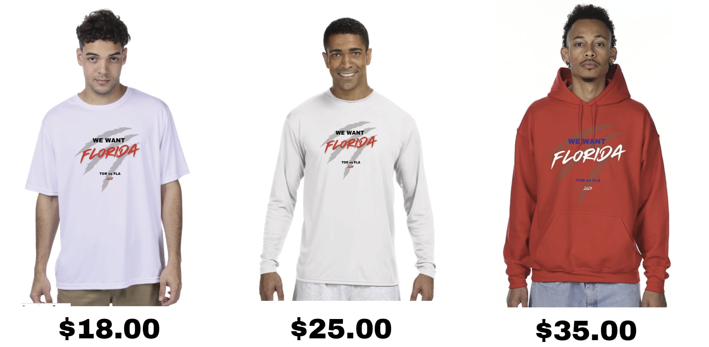 2025 Shirt Samples_We Want Florida_vs Toronto