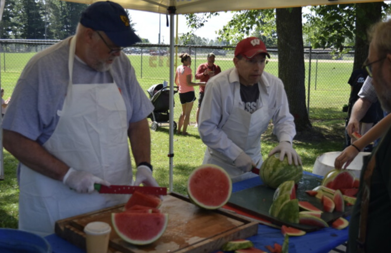 Cutting Watermelon