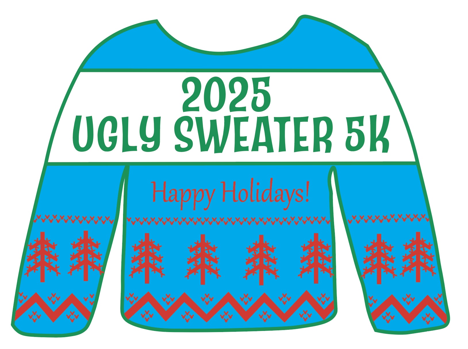 2025 Ugly Sweater 5K_Event Logo